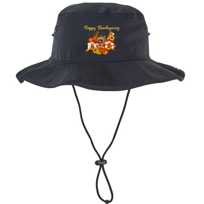 Happy Thanksgiving Fall Gnomes Legacy Cool Fit Booney Bucket Hat