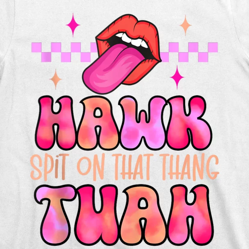 Hawk Tuah Funny Viral Humor Meme Video T-Shirt