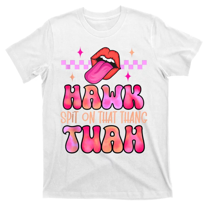 Hawk Tuah Funny Viral Humor Meme Video T-Shirt