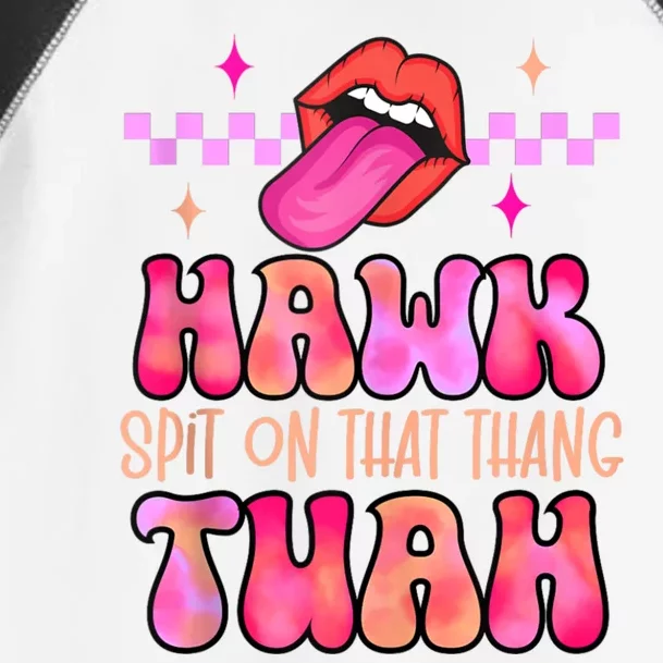 Hawk Tuah Funny Viral Humor Meme Video Toddler Fine Jersey T-Shirt