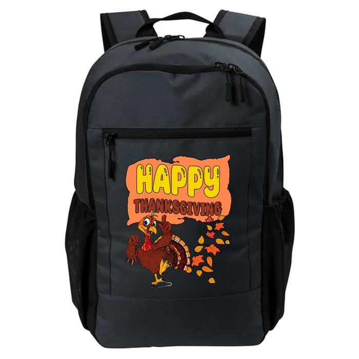 Happy Thanksgiving Festive Fun Holiday Daily Commute Backpack