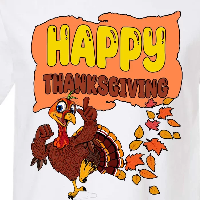 Happy Thanksgiving Festive Fun Holiday Garment-Dyed Heavyweight T-Shirt