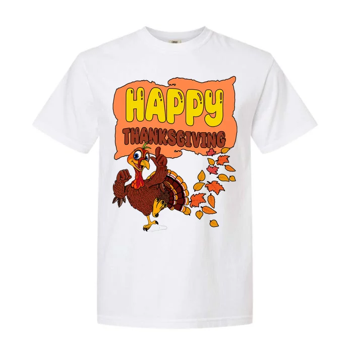 Happy Thanksgiving Festive Fun Holiday Garment-Dyed Heavyweight T-Shirt