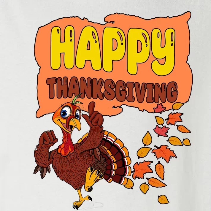 Happy Thanksgiving Festive Fun Holiday Toddler Long Sleeve Shirt