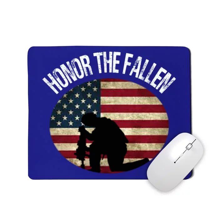 Honor The Fallen Patriotic Theme Gift Mousepad