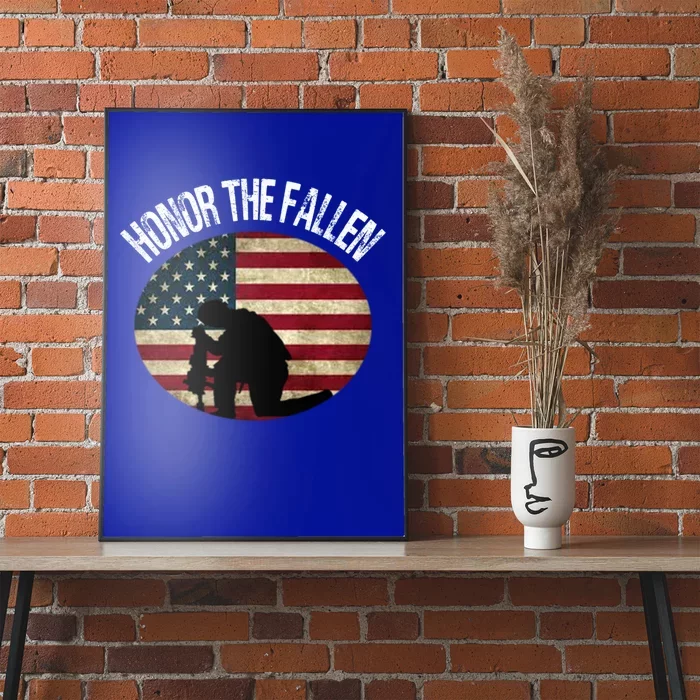 Honor The Fallen Patriotic Theme Gift Poster