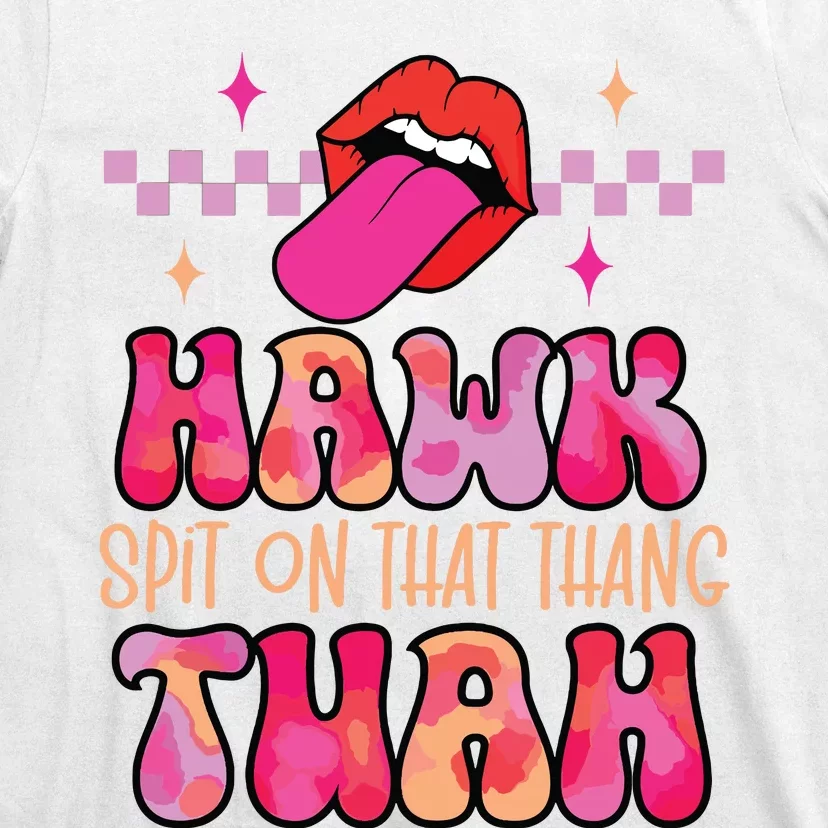 Hawk Tuah Funny Viral Humor Meme Video T-Shirt