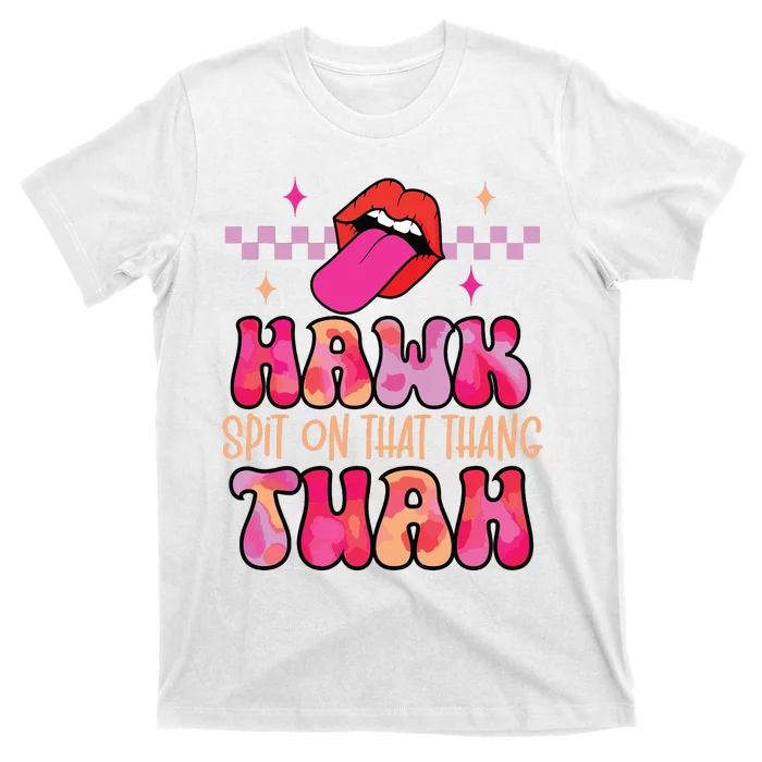 Hawk Tuah Funny Viral Humor Meme Video T-Shirt