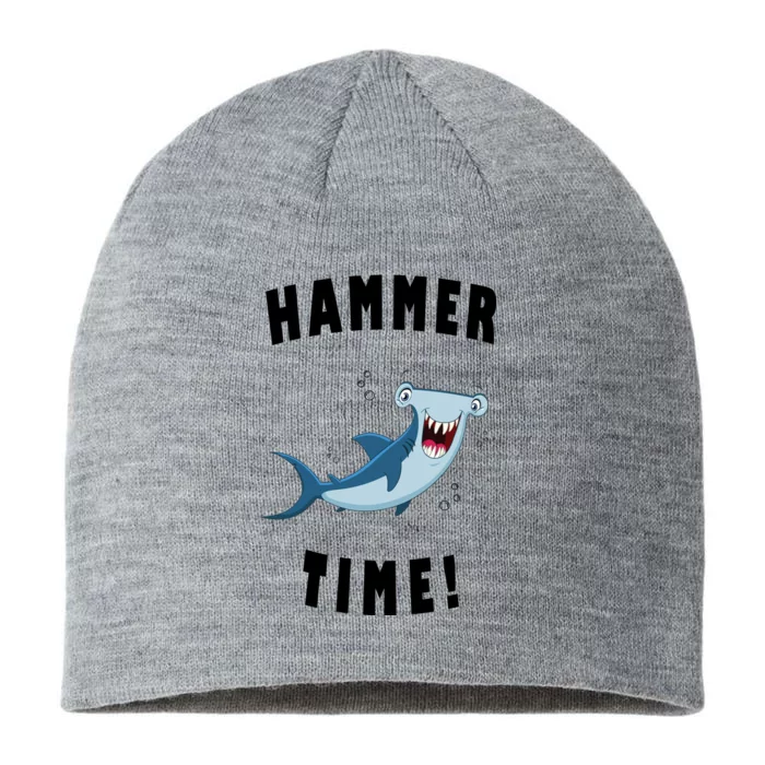 Hammer Time Funny Hammerhead Shark 8 1/2in Sustainable Knit Beanie