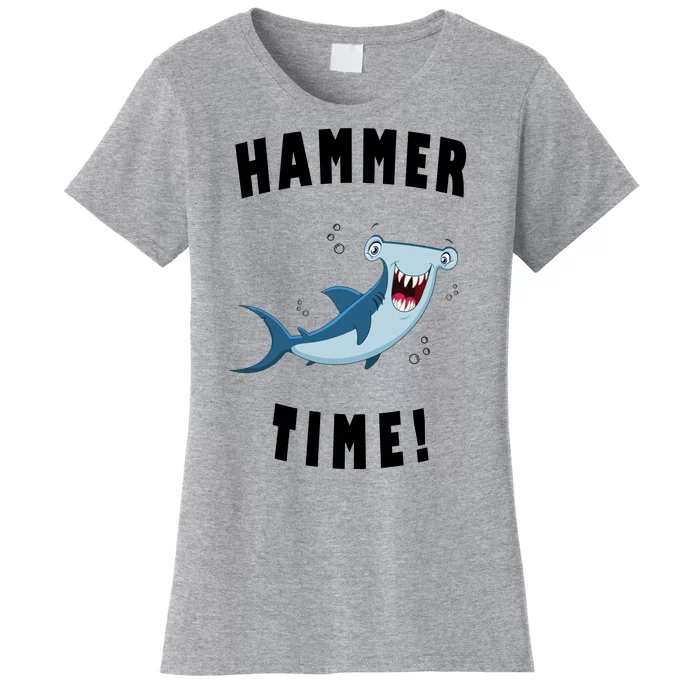 Hammer Time Funny Hammerhead Shark Women's T-Shirt