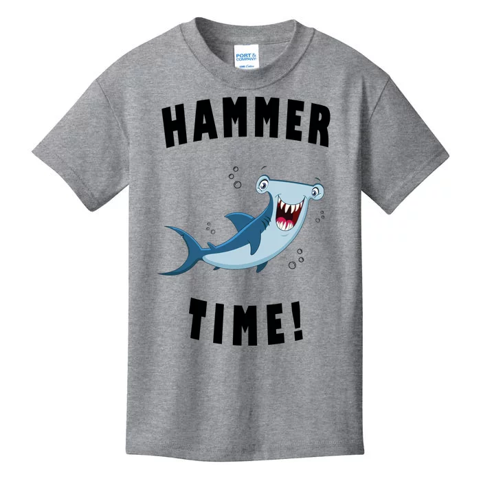 Hammer Time Funny Hammerhead Shark Kids T-Shirt