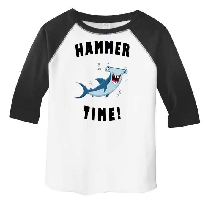 Hammer Time Funny Hammerhead Shark Toddler Fine Jersey T-Shirt