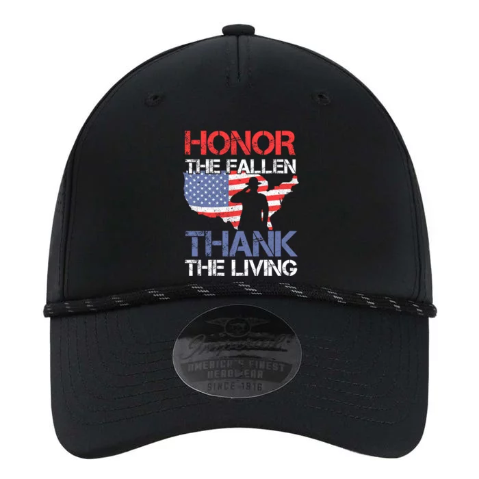 Honor The Fallen Thank The Living Memorial Day Meaningful Gift Performance The Dyno Cap