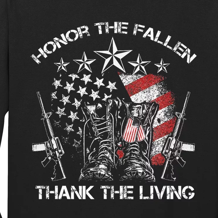 Honor The Fallen Thank The Living Memorial Day Long Sleeve Shirt