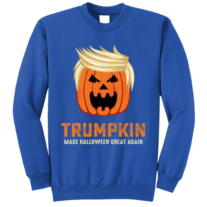 Halloween Trumpkin Funny Gift Tall Sweatshirt