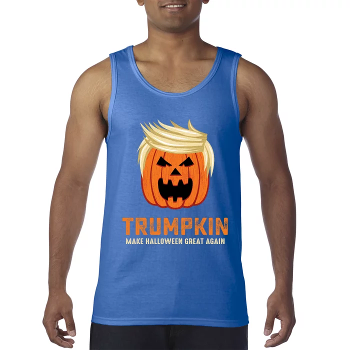 Halloween Trumpkin Funny Gift Tank Top