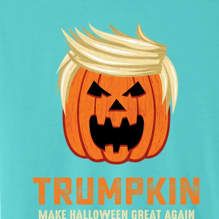 Halloween Trumpkin Funny Gift ChromaSoft Performance T-Shirt