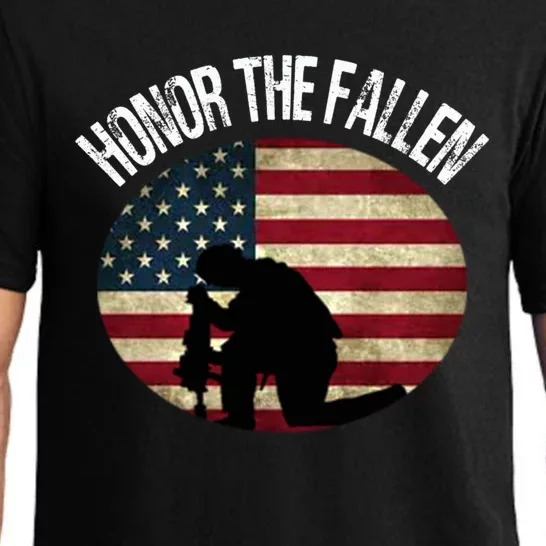 Honor The Fallen Patriotic Theme Gift Pajama Set