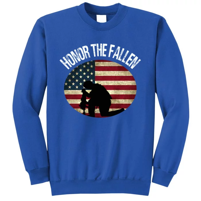 Honor The Fallen Patriotic Theme Gift Sweatshirt