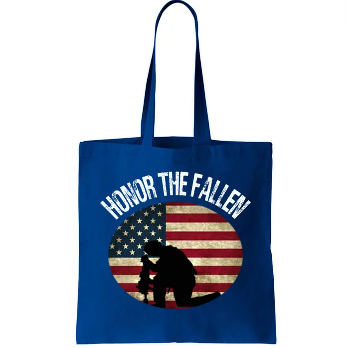 Honor The Fallen Patriotic Theme Gift Tote Bag