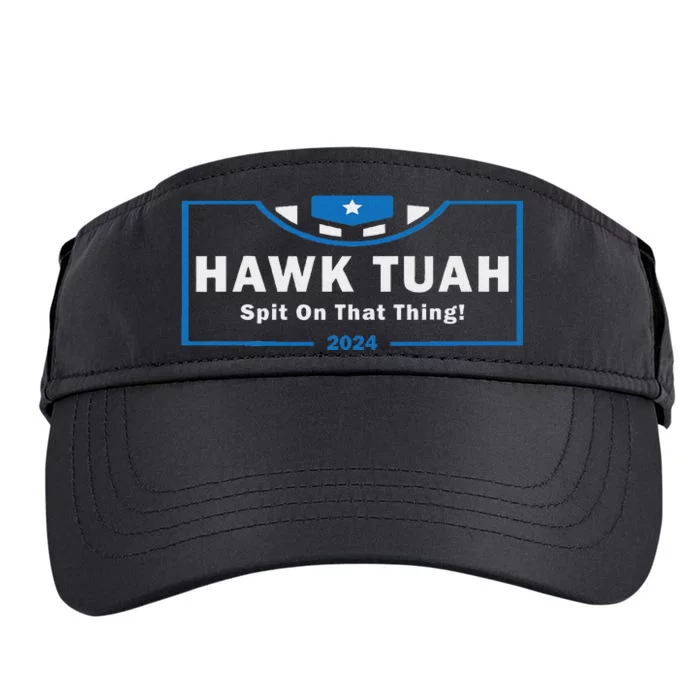 Hawk Tuah Funny Women Viral Humor Adult Drive Performance Visor