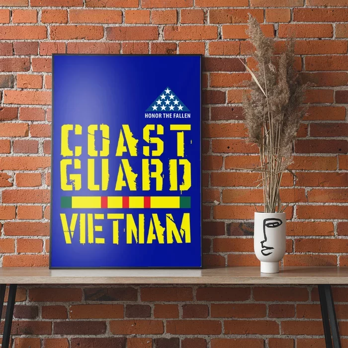 Honor The Fallen Coast Guard Vietnam Gift Poster