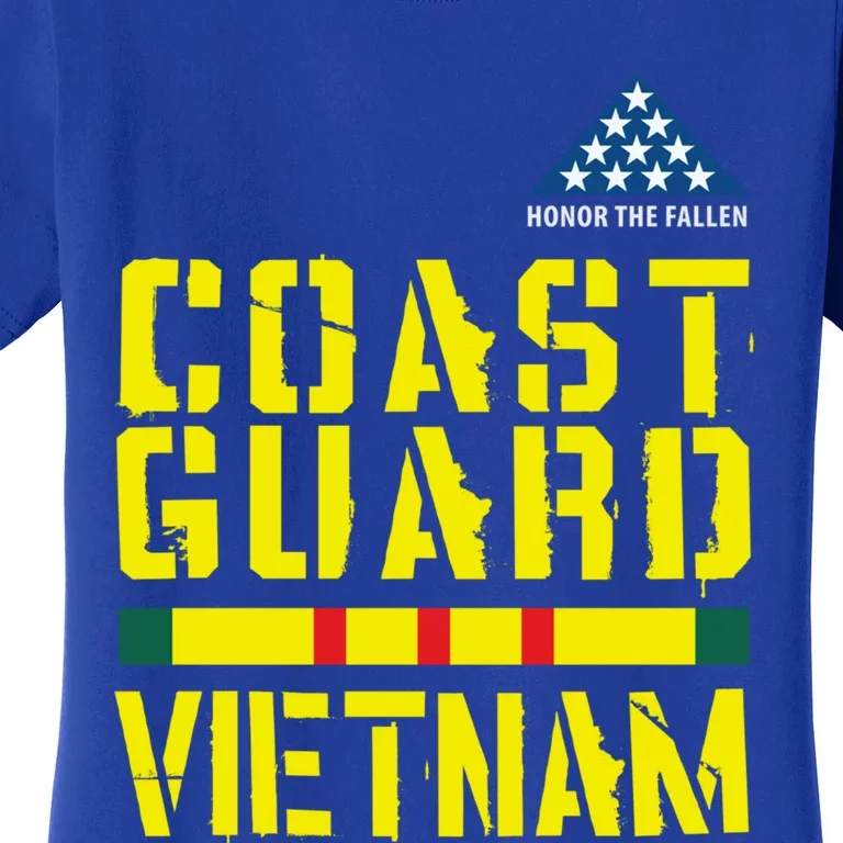 Honor The Fallen Coast Guard Vietnam Gift Women's T-Shirt