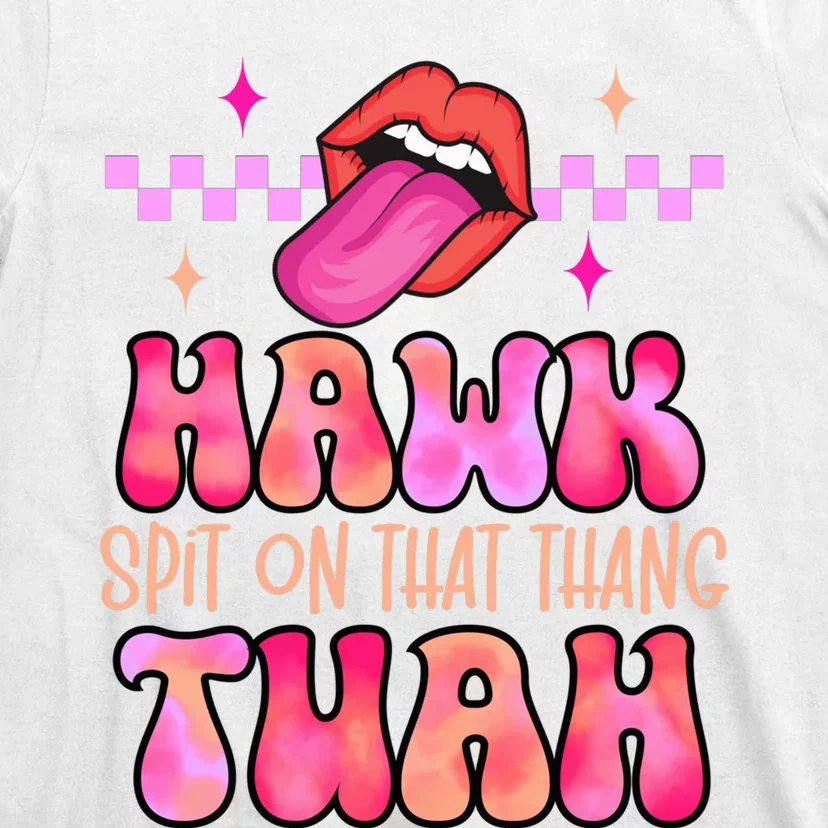 Hawk Tuah Funny Viral Humor Meme Video T-Shirt