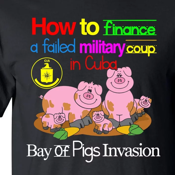 How To Finance A Failed Military Coup In Cuba Bay Of Pigs Invasion Tall T-Shirt