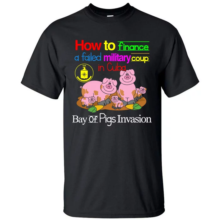 How To Finance A Failed Military Coup In Cuba Bay Of Pigs Invasion Tall T-Shirt