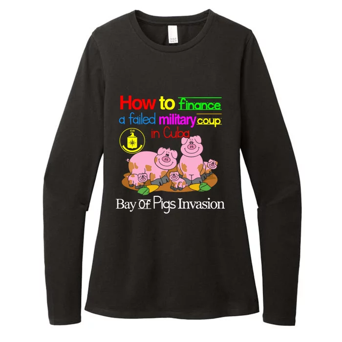 How To Finance A Failed Military Coup In Cuba Bay Of Pigs Invasion Womens CVC Long Sleeve Shirt