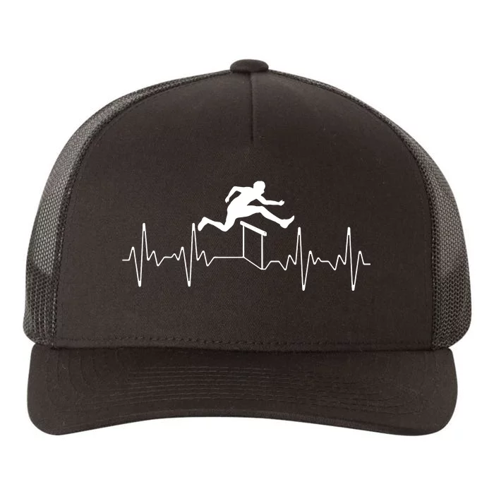 Hurdles Track Field Art For Women Jumper Track Coach Yupoong Adult 5-Panel Trucker Hat