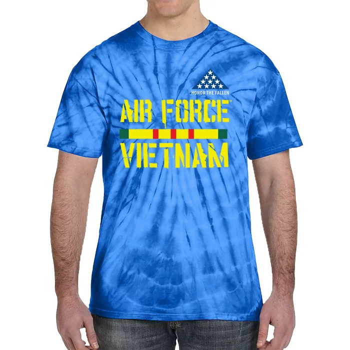 Honor The Fallen Air Force Vietnam Funny Gift Tie-Dye T-Shirt