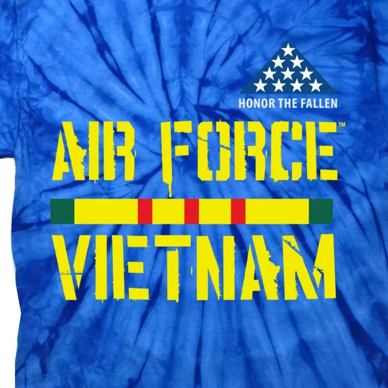 Honor The Fallen Air Force Vietnam Funny Gift Tie-Dye T-Shirt