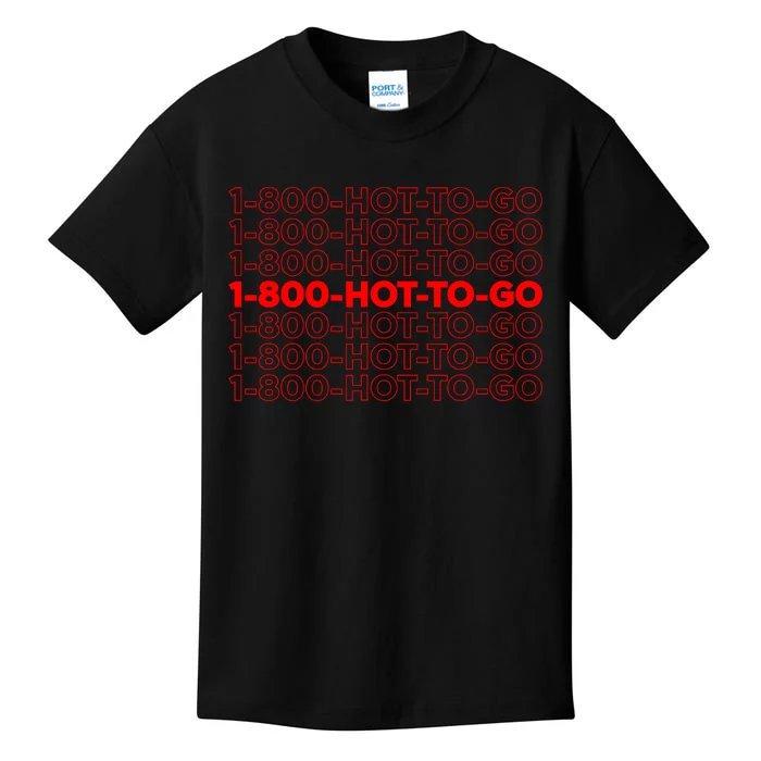 Hot To Go Hot To Go 1800 Bi Pride Lesbian Pride Queer Kids T-Shirt