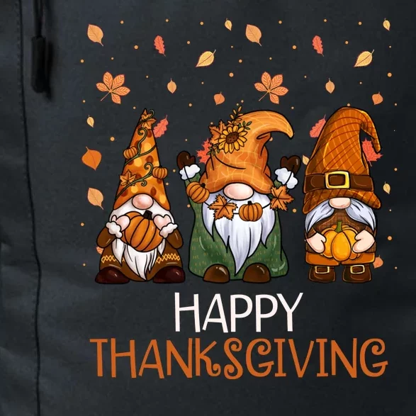 Happy Thanksgiving Gnome Squad Daily Commute Backpack