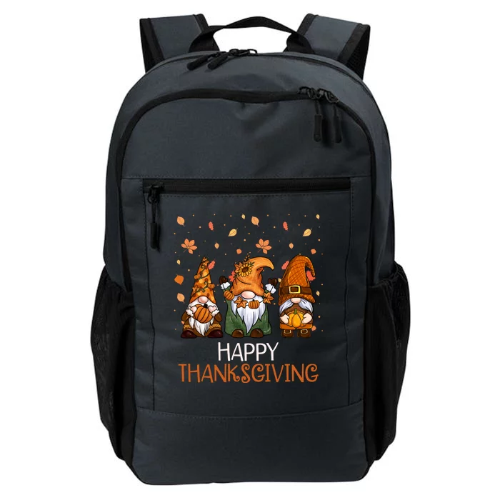 Happy Thanksgiving Gnome Squad Daily Commute Backpack