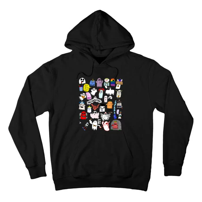 Halloween The Ghosties 2024 Tall Hoodie