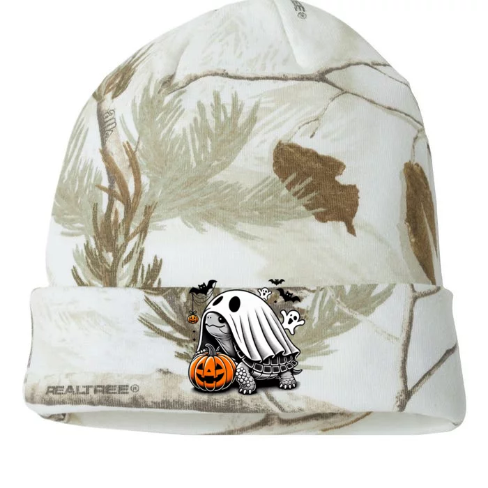 Halloween Turtle Ghost Pumpkin Costume Terrapin Tortoise Kati - 12in Camo Beanie