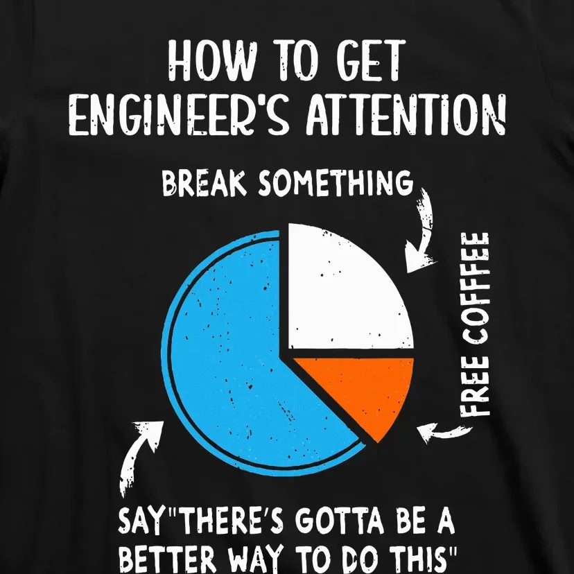 How to get Engineers Attention Funny Engineering Student T-Shirt