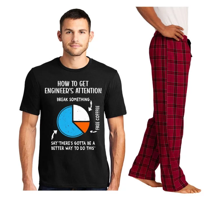 How to get Engineers Attention Funny Engineering Student Pajama Set