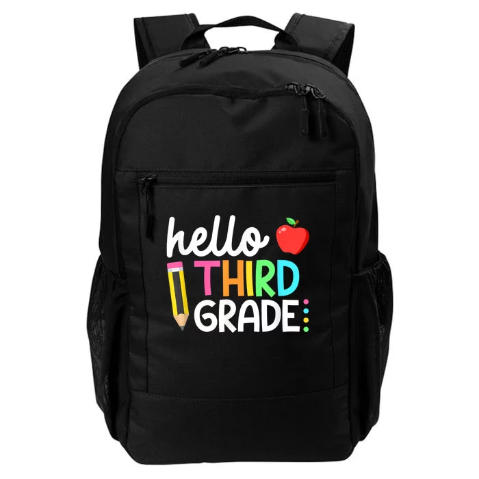 Hello Third Grade Team 3rd Grade Back To School Teacher Daily Commute Backpack