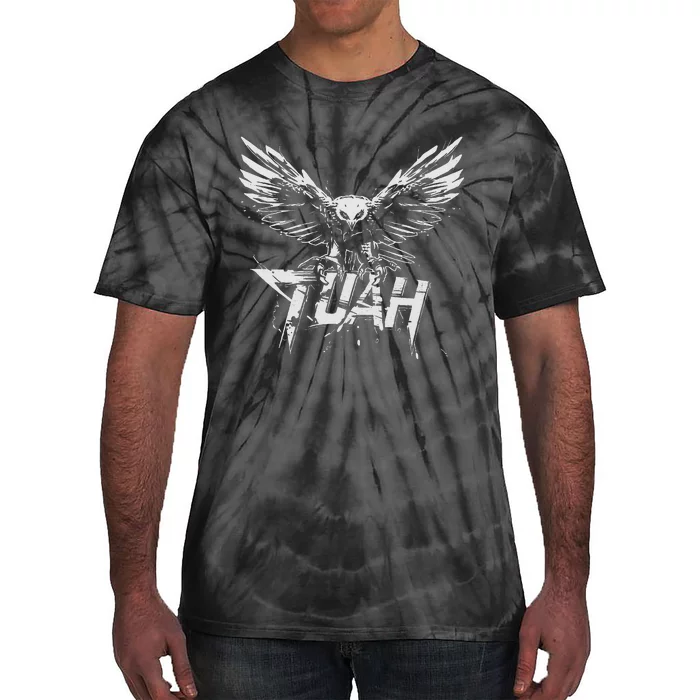 Hawk Tuah Guy Spit Joke Wet That Thang Splash Down Tie-Dye T-Shirt