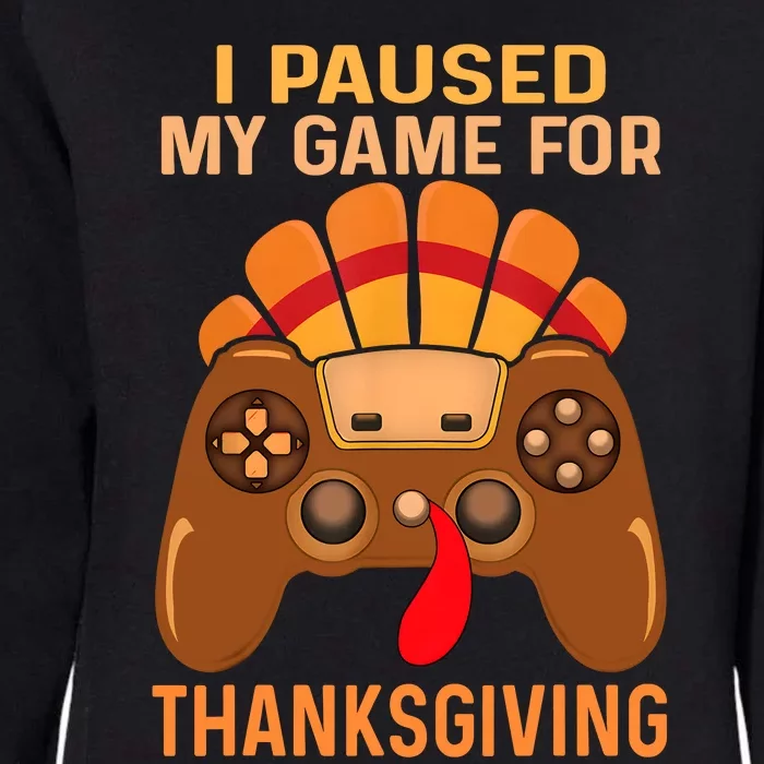 Happy Thanksgiving Gaming Fall Turkey Gamer Womens California Wash Sweatshirt