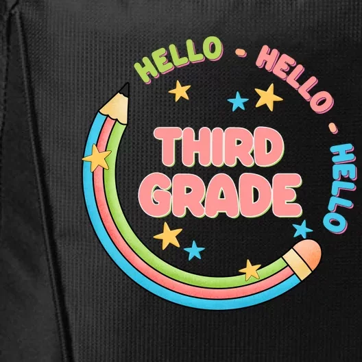 Hello Third Grade City Backpack