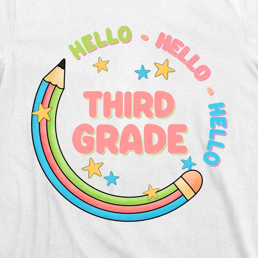 Hello Third Grade T-Shirt