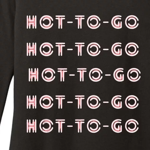 Hot To Go Hot To Go Bi Pride Lesbian Pride Queer Womens CVC Long Sleeve Shirt