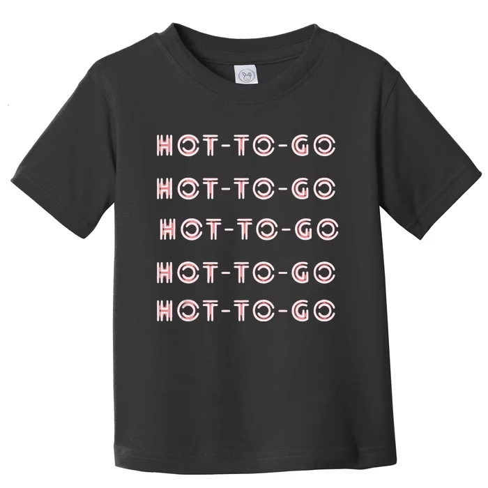 Hot To Go Hot To Go Bi Pride Lesbian Pride Queer Toddler T-Shirt