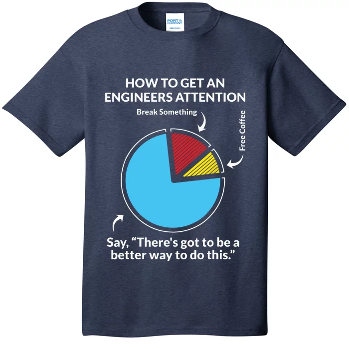 How To Get An Engineers Attention Shirts Funny Engineering T-Shirt