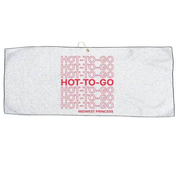 Hot To Go Wlw Midwest Princess Queer Large Microfiber Waffle Golf Towel